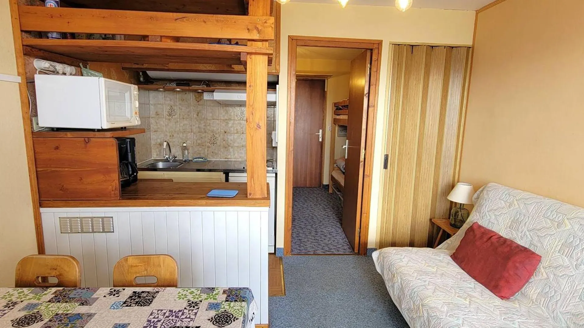 Studio 4 Pers, Balcon Sud, Parking, Residence Calme - Fr-1-393-161 Saint-Michel-de-Chaillol